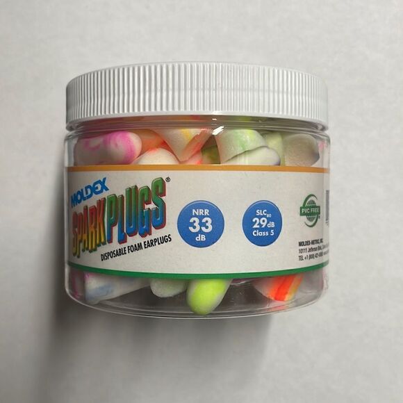 40 Pack Colorful Ear Plugs - Picture 2 of 3